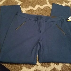 NWT alfani slacks in dark teal 12 tummy control